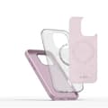 Miniatyrbild 1 av 7: Tech-Protect iPhone 16 Pro Mobilskal Magsafe Pure Silikon - Rosa Pearl