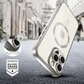 Miniatyrbild 4 av 8: Tech-Protect iPhone 16 Pro Mobilskal Magsafe Magflex - Shiny Titanium