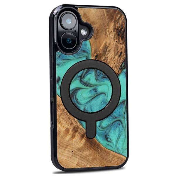 Bewood iPhone 16 Mobilskal MagSafe Unique Turquoise