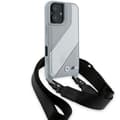 Miniatyrbild 3 av 7: BMW iPhone 16 Mobilskal Carbon Stripe & Strap - Grå