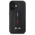 Miniatyrbild 2 av 8: BMW iPhone 16 Mobilskal M Grip Stand Smooth - Svart