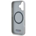 Miniatyrbild 6 av 8: BMW iPhone 16 Mobilskal MagSafe Carbon Tricolor Line - Grå