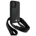 Miniatyrbild 3 av 7: BMW iPhone 16 Mobilskal Carbon Stripe & Strap - Svart