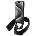 Miniatyrbild 4 av 7: BMW iPhone 16 Mobilskal Carbon Stripe & Strap - Svart