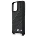 Miniatyrbild 5 av 7: BMW iPhone 16 Mobilskal Carbon Stripe & Strap - Svart