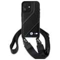 Miniatyrbild 2 av 7: BMW iPhone 16 Mobilskal Carbon Stripe & Strap - Svart