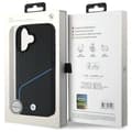 Miniatyrbild 8 av 8: BMW iPhone 16 Mobilskal MagSafe Textured och Line - Svart