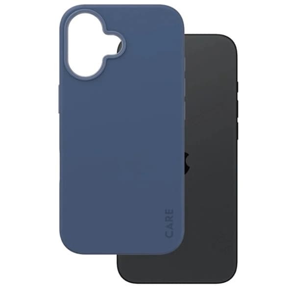 CARE By PanzerGlass iPhone 16 Mobilskal MagSafe Fashion - Blå