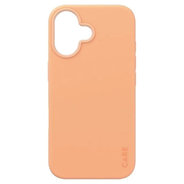 CARE By PanzerGlass iPhone 16 Mobilskal MagSafe Fashion - Orange