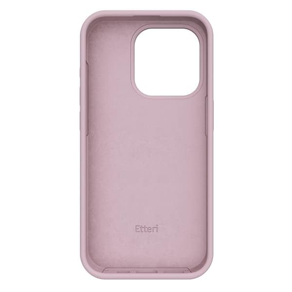 Etteri iPhone 16 Mobilskal Silikon - Ljusrosa