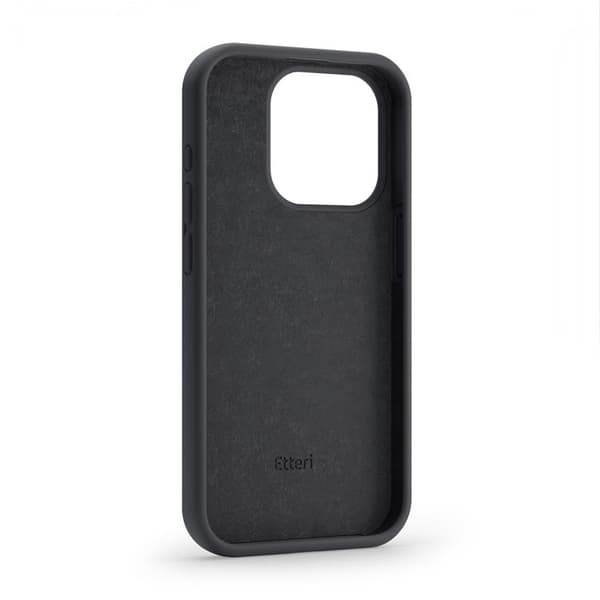 Etteri iPhone 16 Mobilskal Silikon - Svart