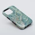 Miniatyrbild 5 av 8: Forcell iPhone 16 Mobilskal MagSafe Mirage - Grön Marble