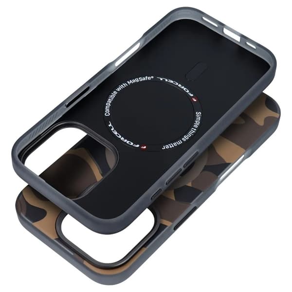 Forcell iPhone 16 Mobilskal MagSafe F-Protect - Desert Camo