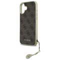 Miniatyrbild 6 av 8: Guess iPhone 16 Mobilskal 4G Charms Collection - Brun