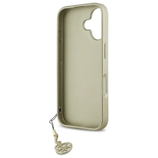 Guess iPhone 16 Mobilskal 4G Charms Collection - Svart