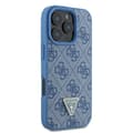 Miniatyrbild 4 av 8: Guess iPhone 16 Mobilskal 4G Triangle Strass - Blå