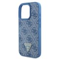 Miniatyrbild 6 av 8: Guess iPhone 16 Mobilskal 4G Triangle Strass - Blå