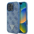 Miniatyrbild 1 av 8: Guess iPhone 16 Mobilskal 4G Triangle Strass - Blå
