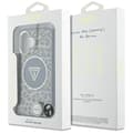 Miniatyrbild 7 av 7: Guess iPhone 16 Mobilskal MagSafe IML Leopard Triangle Cord Strap - Brun