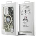 Miniatyrbild 8 av 8: Hello Kitty iPhone 16 Mobilskal MagSafe Liquid Glitter - Svart Guld