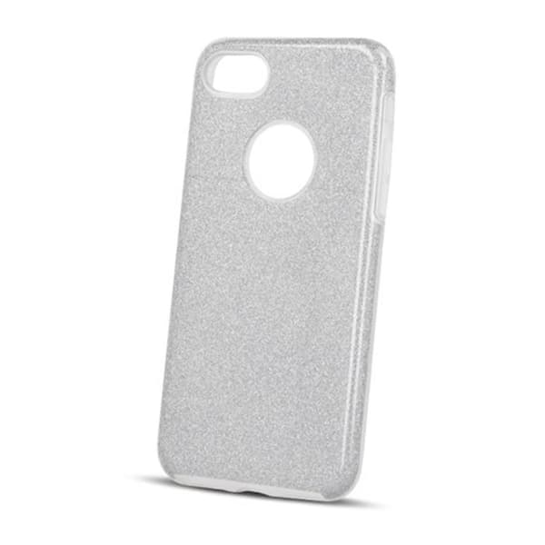 iPhone 16 Mobilskal Glitter 3in1 - Silver