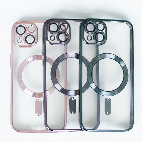 iPhone 16 Mobilskal Magsafe Color Chrome - Grön