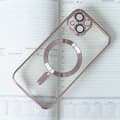 Miniatyrbild 3 av 11: iPhone 16 Mobilskal Magsafe Color Chrome - Rose Guld