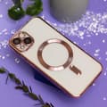 Miniatyrbild 8 av 11: iPhone 16 Mobilskal Magsafe Color Chrome - Rose Guld