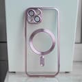Miniatyrbild 9 av 11: iPhone 16 Mobilskal Magsafe Color Chrome - Rose Guld
