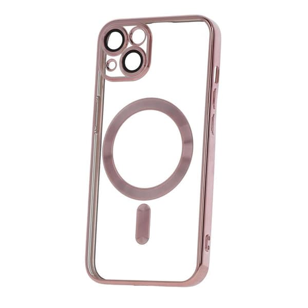 iPhone 16 Mobilskal Magsafe Color Chrome - Rose Guld
