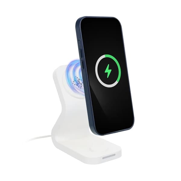 iPhone 16 Mobilskal Magsafe Läder - Blå