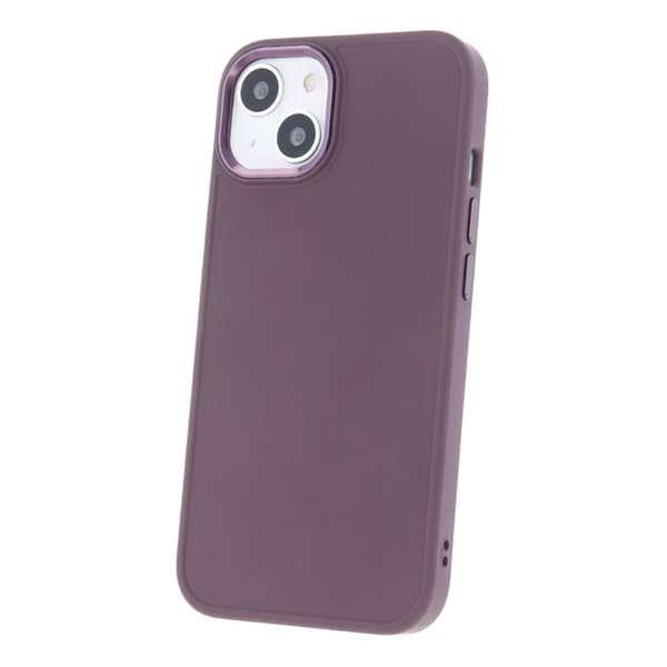 iPhone 16 Mobilskal Satin - Vinröd
