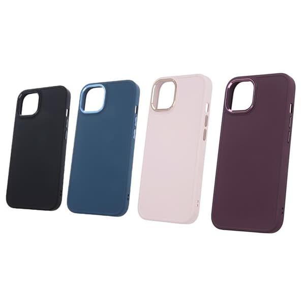 iPhone 16 Mobilskal Satin - Vinröd
