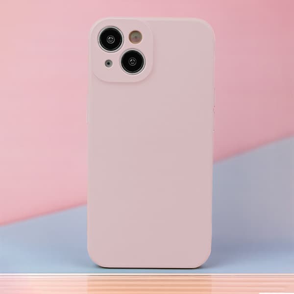 iPhone 16 Mobilskal Silikon - Rosa