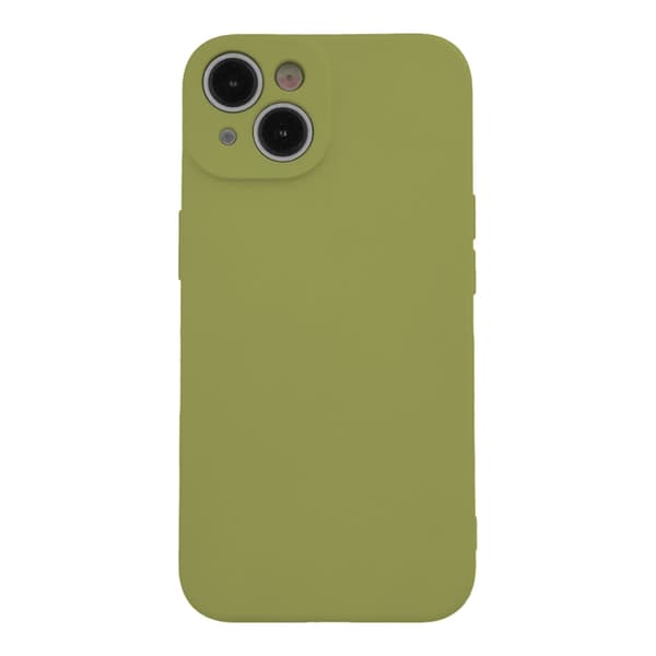iPhone 16 Mobilskal Silikon - Olive