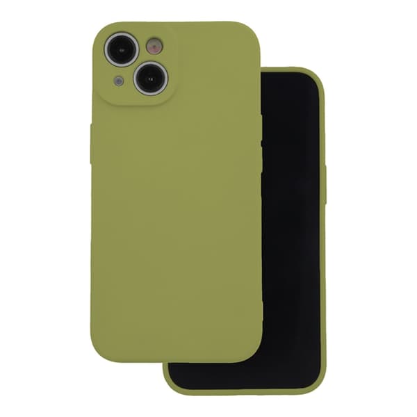 iPhone 16 Mobilskal Silikon - Olive
