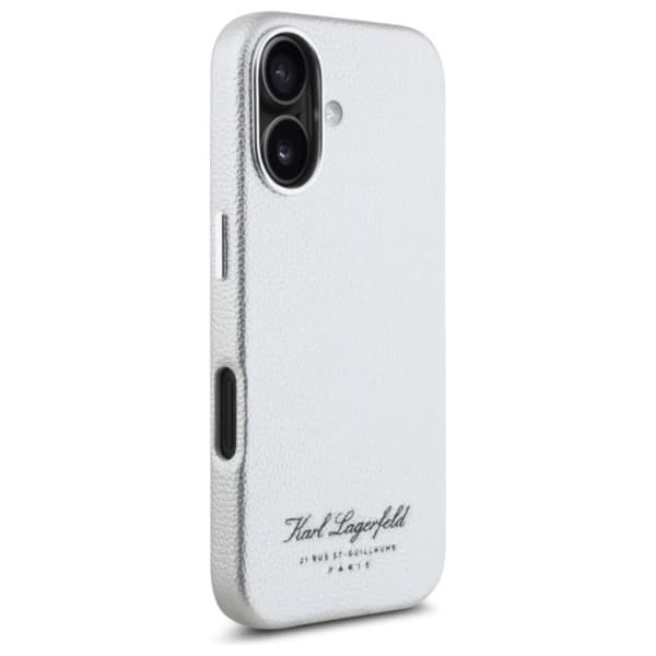 Karl Lagerfeld iPhone 16 Mobilskal Hotel RSG - Grå