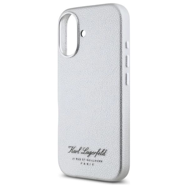 Karl Lagerfeld iPhone 16 Mobilskal Hotel RSG - Grå