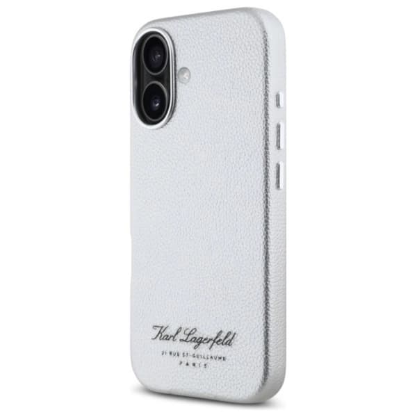 Karl Lagerfeld iPhone 16 Mobilskal Hotel RSG - Grå