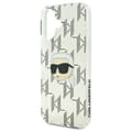 Miniatyrbild 5 av 8: Karl Lagerfeld iPhone 16 Mobilskal IML Karl Head Electroplated - Clear
