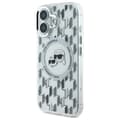 Miniatyrbild 3 av 8: Karl Lagerfeld iPhone 16 Mobilskal MagSafe IML Karl&Choupette