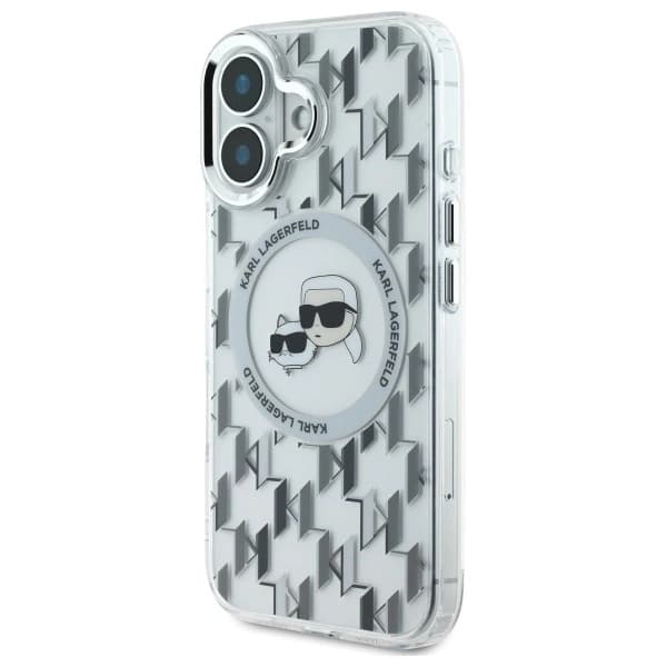 Karl Lagerfeld iPhone 16 Mobilskal MagSafe IML Karl&Choupette