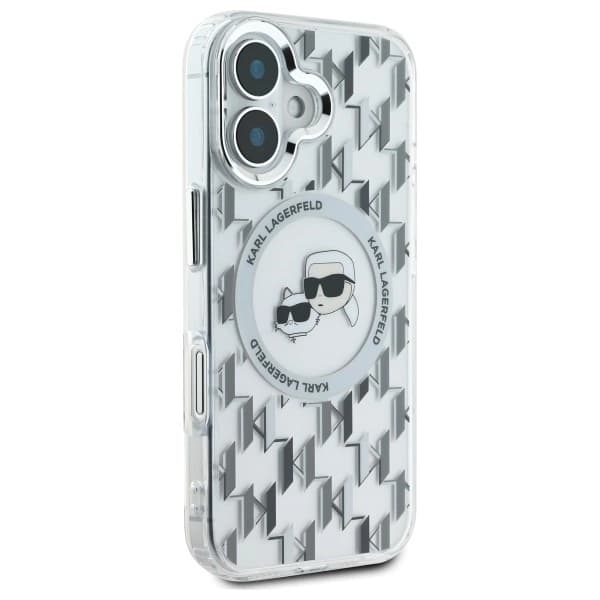 Karl Lagerfeld iPhone 16 Mobilskal MagSafe IML Karl&Choupette