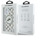 Miniatyrbild 8 av 8: Karl Lagerfeld iPhone 16 Mobilskal MagSafe IML Karl&Choupette