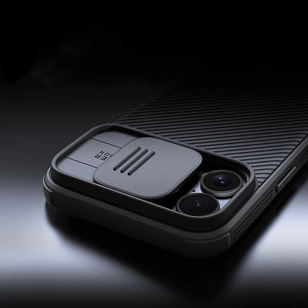 Nillkin iPhone 16 Mobilskal Magsafe Magnetic CamShield Pro