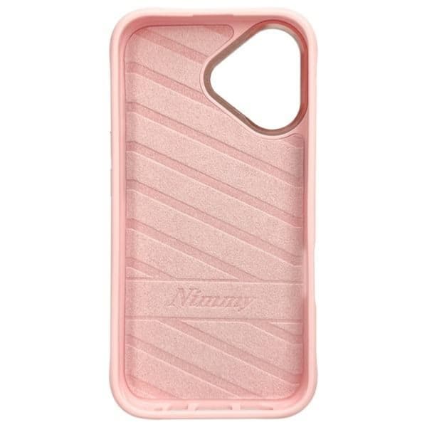 Nimmy iPhone 16 Mobilskal Glasses Cool Cat - Rosa