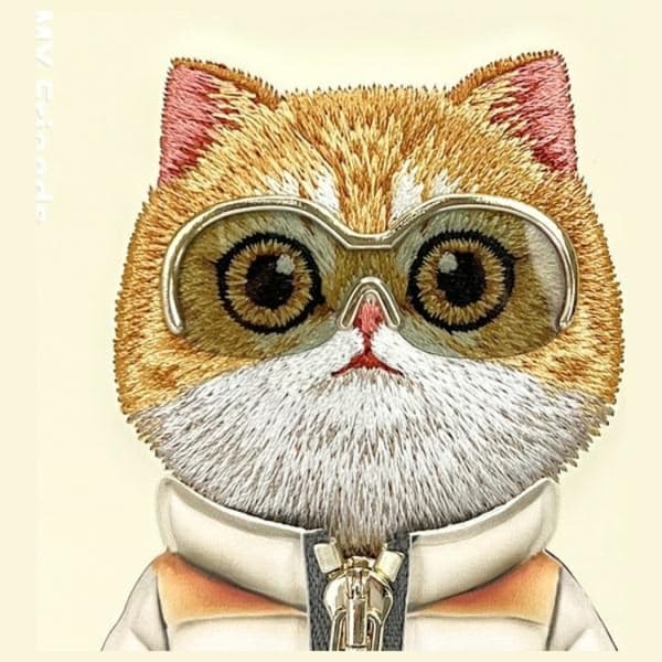 Nimmy iPhone 16 Mobilskal Cool & Cute 2.0 Cat - Khaki