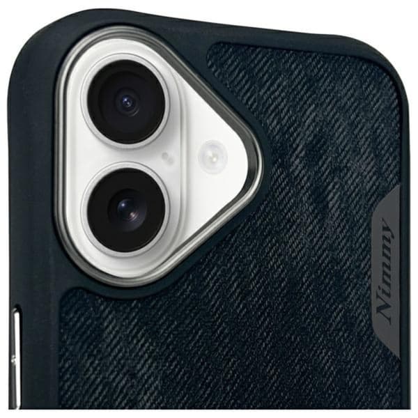 Nimmy iPhone 16 Mobilskal Big Eyed Pet 2.0 Panda - Svart