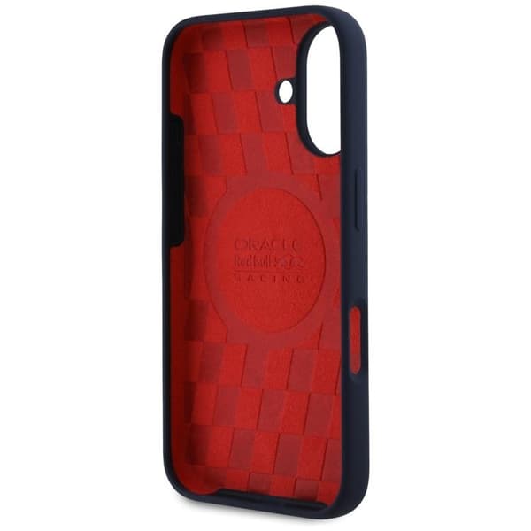 Red Bull iPhone 16 Mobilskal MagSafe HC Silikon Red Lining ORB20 - Navy