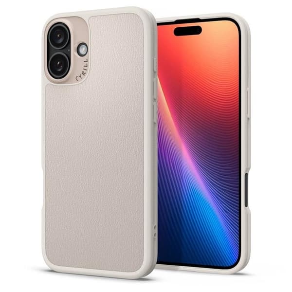 Spigen iPhone 16 Mobilskal MagSafe Cyrill Kajuk - Cream